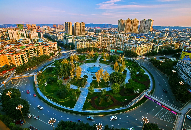 美丽的四川省江油市